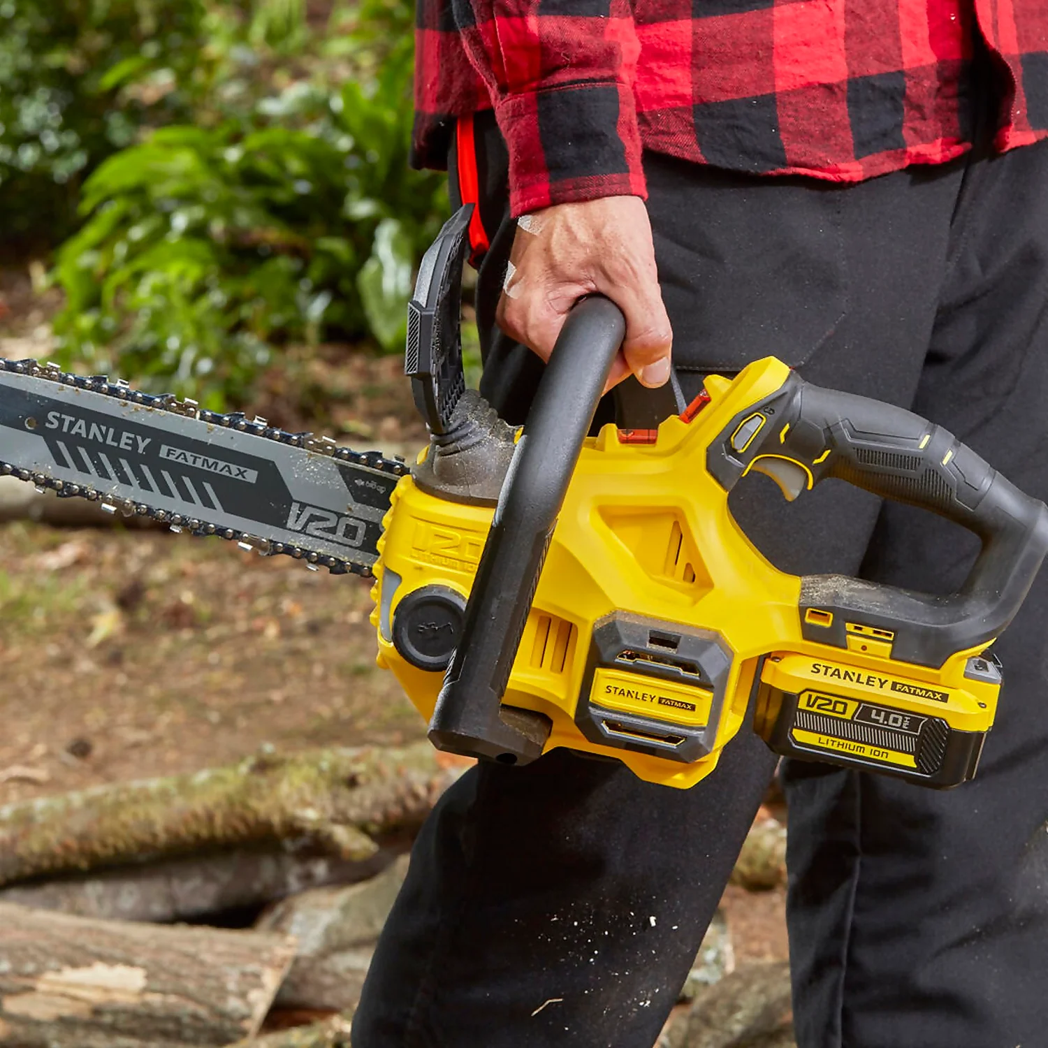 STANLEY FATMAX V20 18V Cordless 30Cm Chainsaw (Sfmccs630M1-Gb) 8 STANLEY FATMAX V20 18V Cordless 30Cm Chainsaw (Sfmccs630M1-Gb) - Image 6