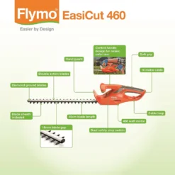 Flymo Easicut 460 Electric Hedge Trimmer - 45cm 13 Flymo Easicut 460 Electric Hedge Trimmer - 45cm -Garantia Store 12885913 5754843593157071