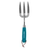House Beautiful Stainless Steel Hand Fork With A Teal Painted Hardwood Handle -Garantia Store 13188707 1034928022166434