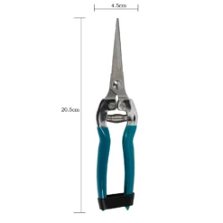 House Beautiful Fine Pointed Flower & Fruit Snips - Teal -Garantia Store 13188712 2074928022627111