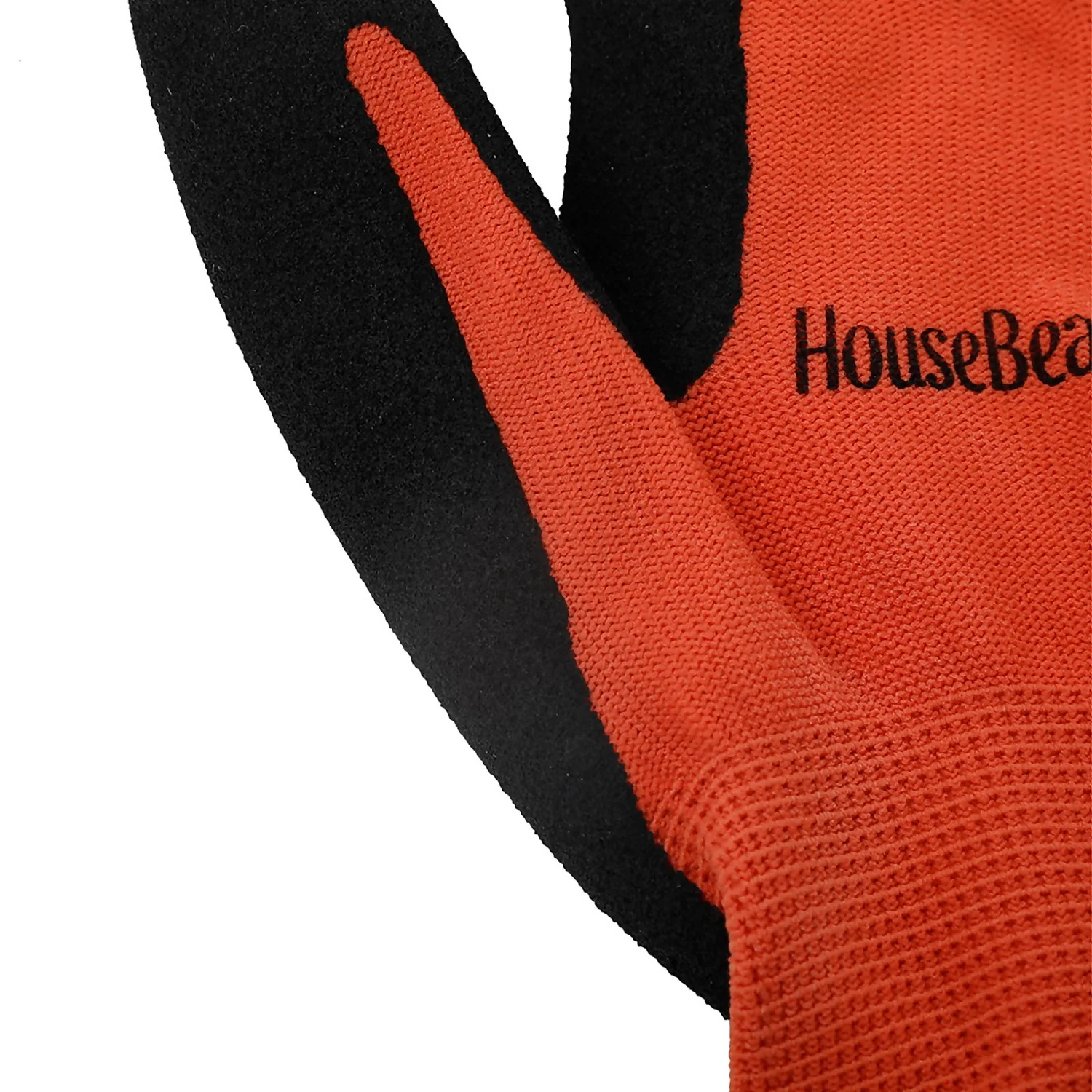 House Beautiful Gardening Gloves - Orange & Black 5 House Beautiful Gardening Gloves - Orange & Black - Image 3