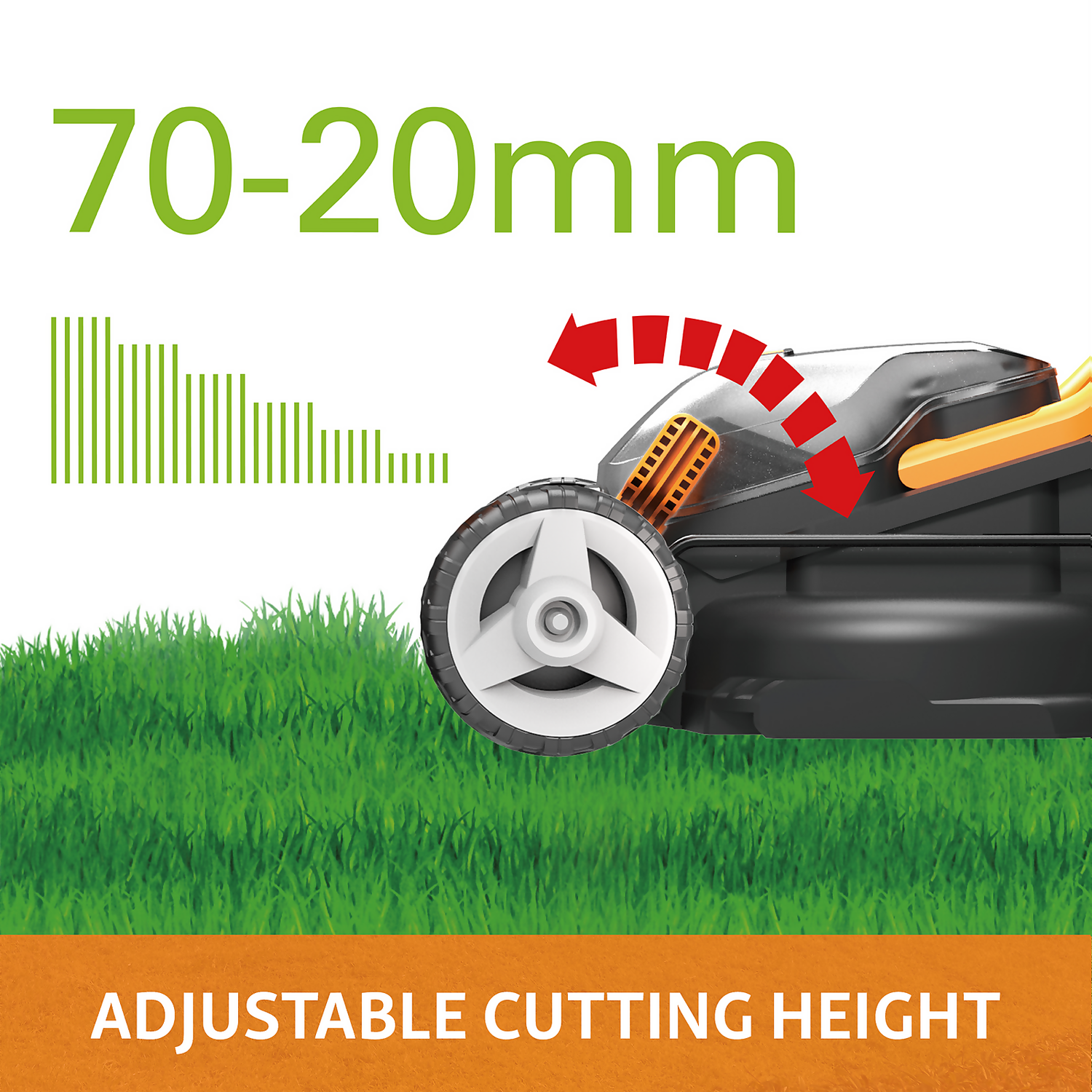 WORX 40V WG927E Cordless Lawn Mower & Trimmer Twin Pack - 34cm 9 WORX 40V WG927E Cordless Lawn Mower & Trimmer Twin Pack - 34cm - Image 7