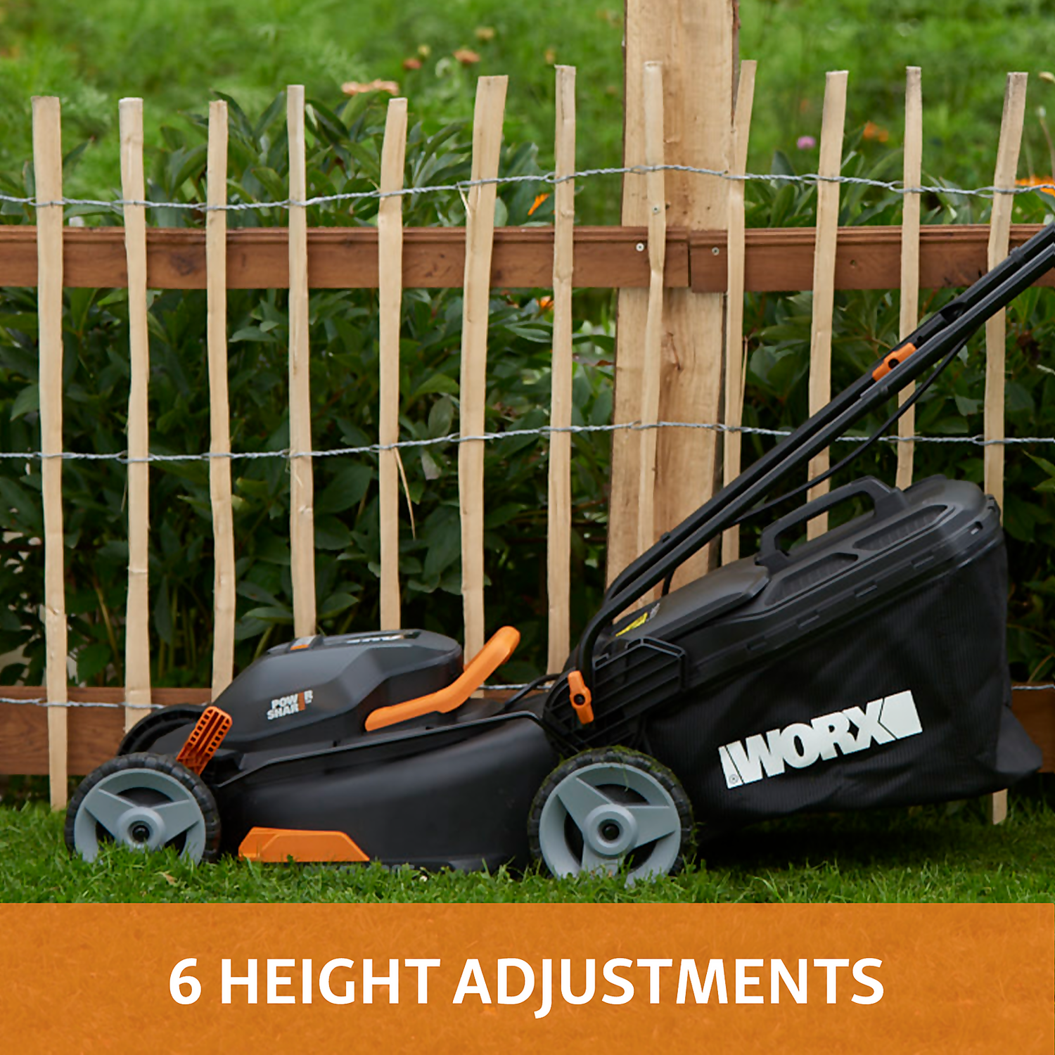 WORX 40V WG779E.1 Cordless Lawn Mower - 34cm 8 WORX 40V WG779E.1 Cordless Lawn Mower - 34cm - Image 6
