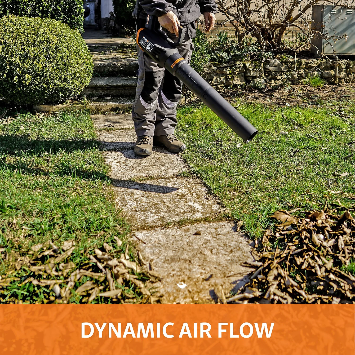 Worx WG547E Turbine 20V 2.0Ah Cordless Garden Blower 7 Worx WG547E Turbine 20V 2.0Ah Cordless Garden Blower - Image 5