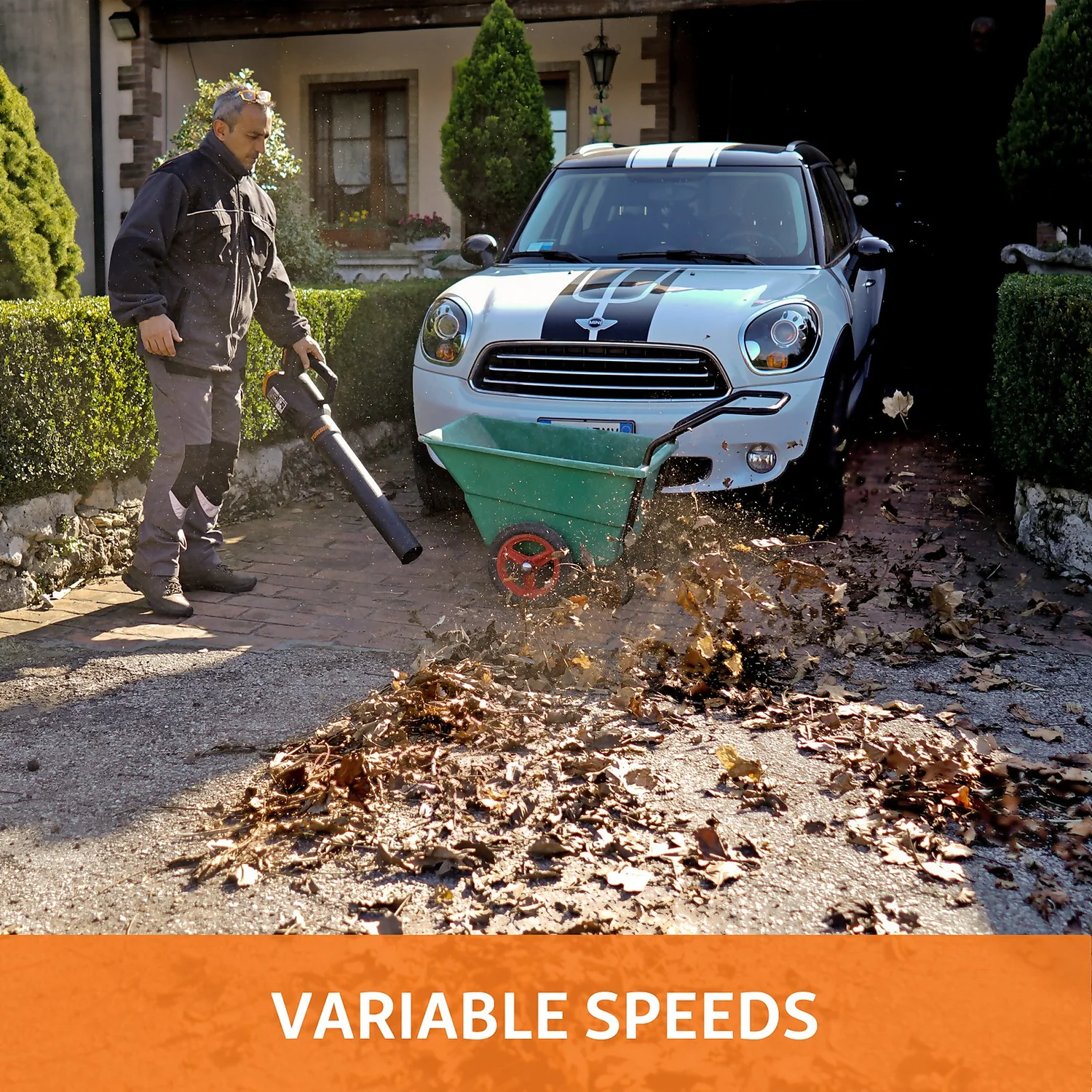 Worx WG547E Turbine 20V 2.0Ah Cordless Garden Blower 8 Worx WG547E Turbine 20V 2.0Ah Cordless Garden Blower - Image 6