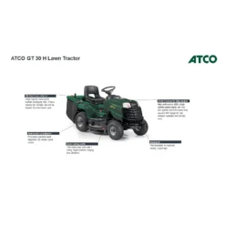 Atco 432cc GT 30H Petrol Lawn Tractor - 84cm 13 Atco 432cc GT 30H Petrol Lawn Tractor - 84cm -Garantia Store 13486584 4334929342317106