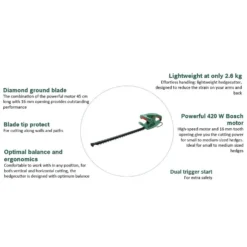 Bosch EasyHedgeCut 45-16 Hedge Trimmer 10 Bosch EasyHedgeCut 45-16 Hedge Trimmer -Garantia Store 13496927 1314931199926439
