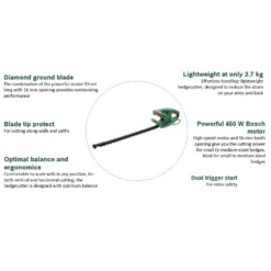 Bosch EasyHedgeCut 55-16 Hedge Trimmer 9 Bosch EasyHedgeCut 55-16 Hedge Trimmer -Garantia Store 13496929 1834931199893331