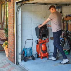 Flymo 1600W EasiStore 380R Electric Lawn Mower - 38cm -Garantia Store 13524797 1434936626660168