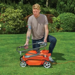 Flymo 1600W EasiStore 380R Electric Lawn Mower - 38cm -Garantia Store 13524797 1974936626631869