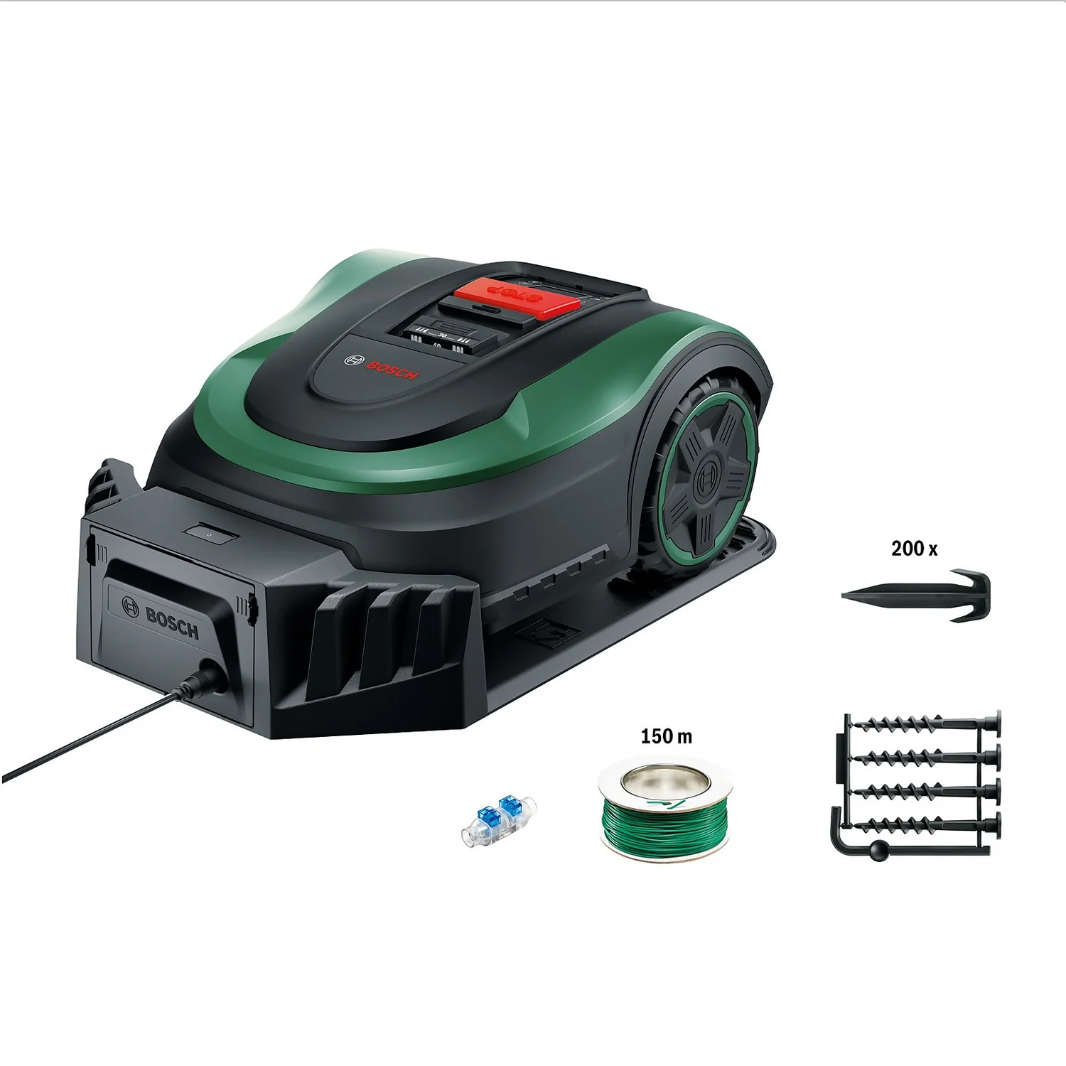 Bosch 18V Indego S Plus 500 Robotic Lawn Mower - 19cm 5 Bosch 18V Indego S Plus 500 Robotic Lawn Mower - 19cm - Image 3