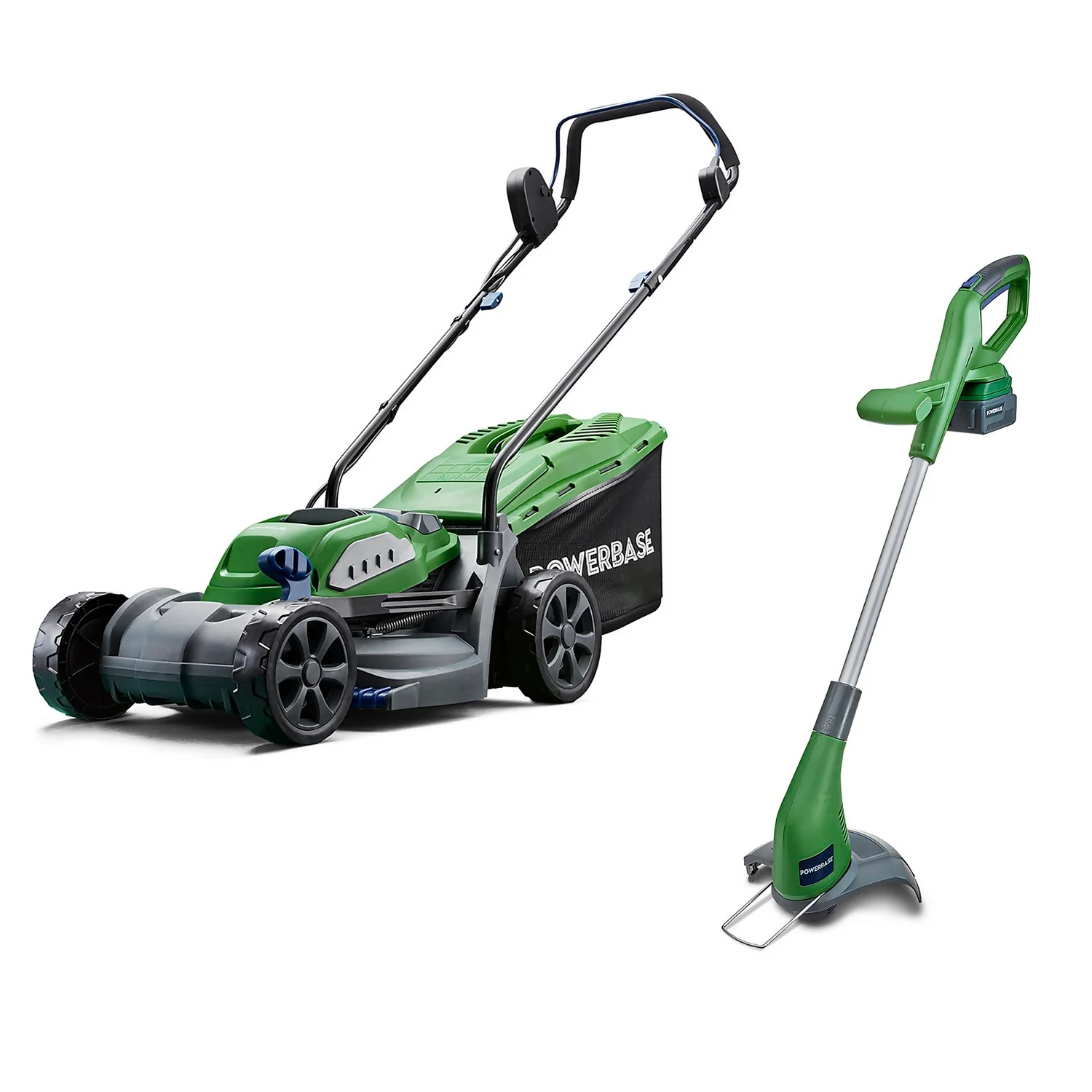 Powerbase 20V Cordless Lawn Mower & Trimmer Twin Pack - 25cm 3 Powerbase 20V Cordless Lawn Mower & Trimmer Twin Pack - 25cm