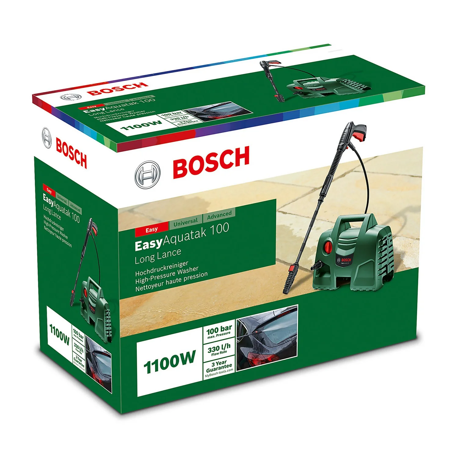 Bosch EasyAquatak 100 Pressure Washer 10 Bosch EasyAquatak 100 Pressure Washer - Image 8