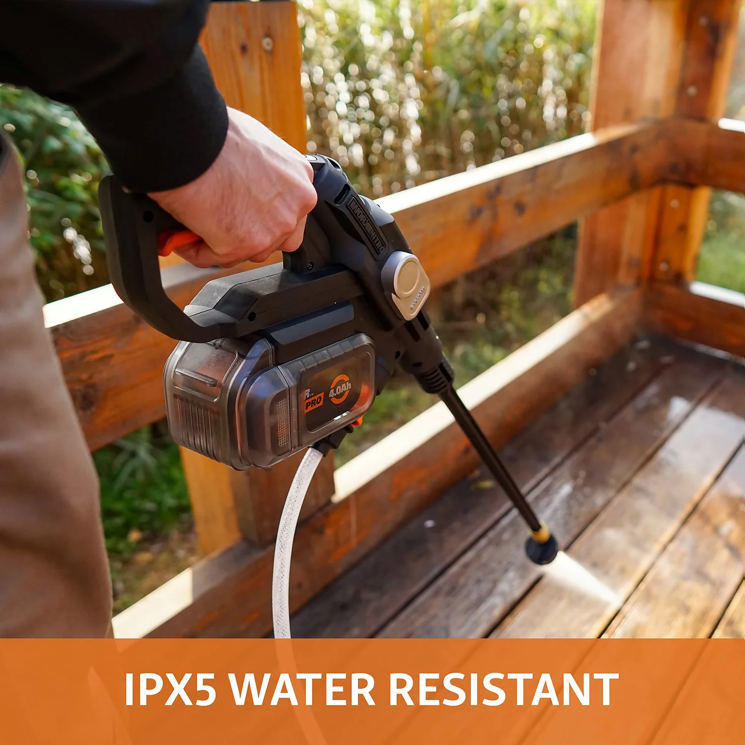 Worx Nitro Brushless Hydroshot Cordless Pressure Washer 7 Worx Nitro Brushless Hydroshot Cordless Pressure Washer - Image 6